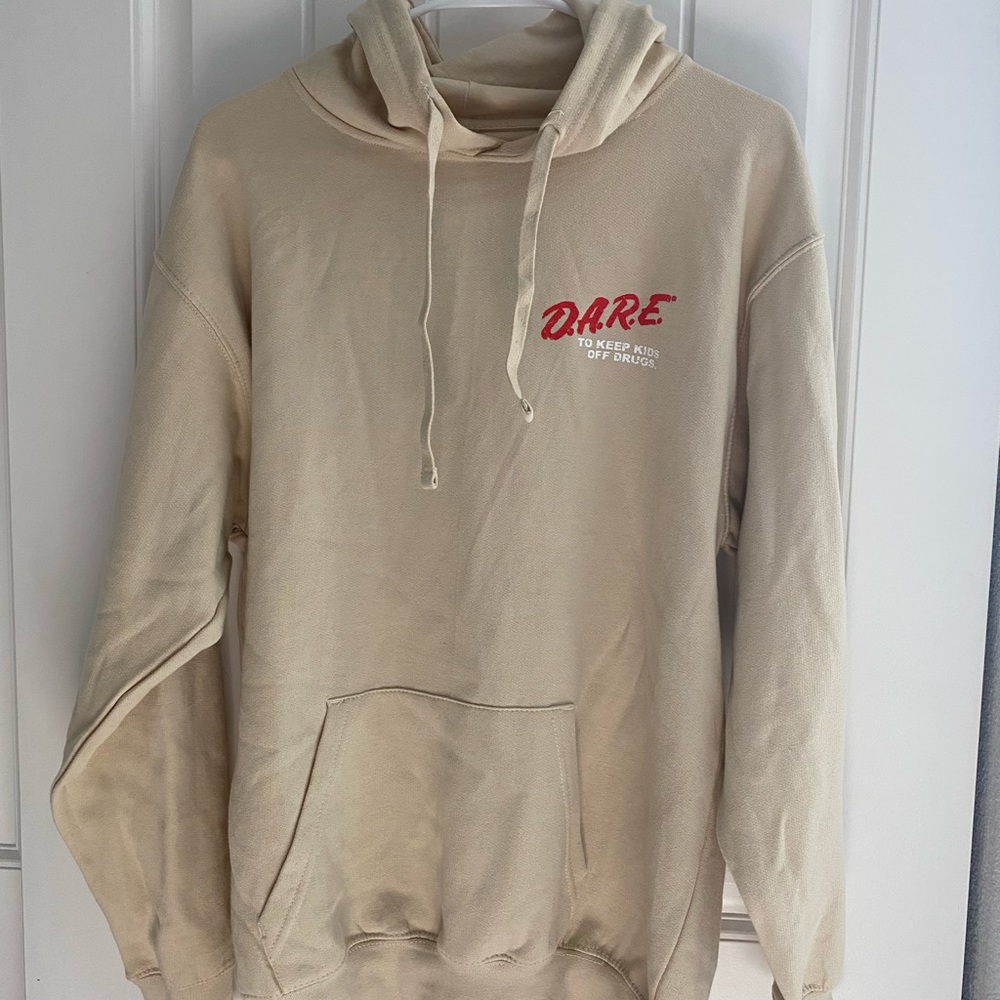 Sweatshirt hoodie mens size medium D.A.R.E